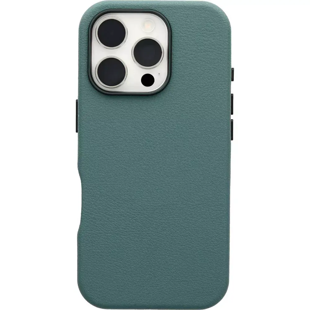 OtterBox Apple iPhone 16 Pro Symmetry Cactus Leather Series Case with MagSafe - Juniper Sprig