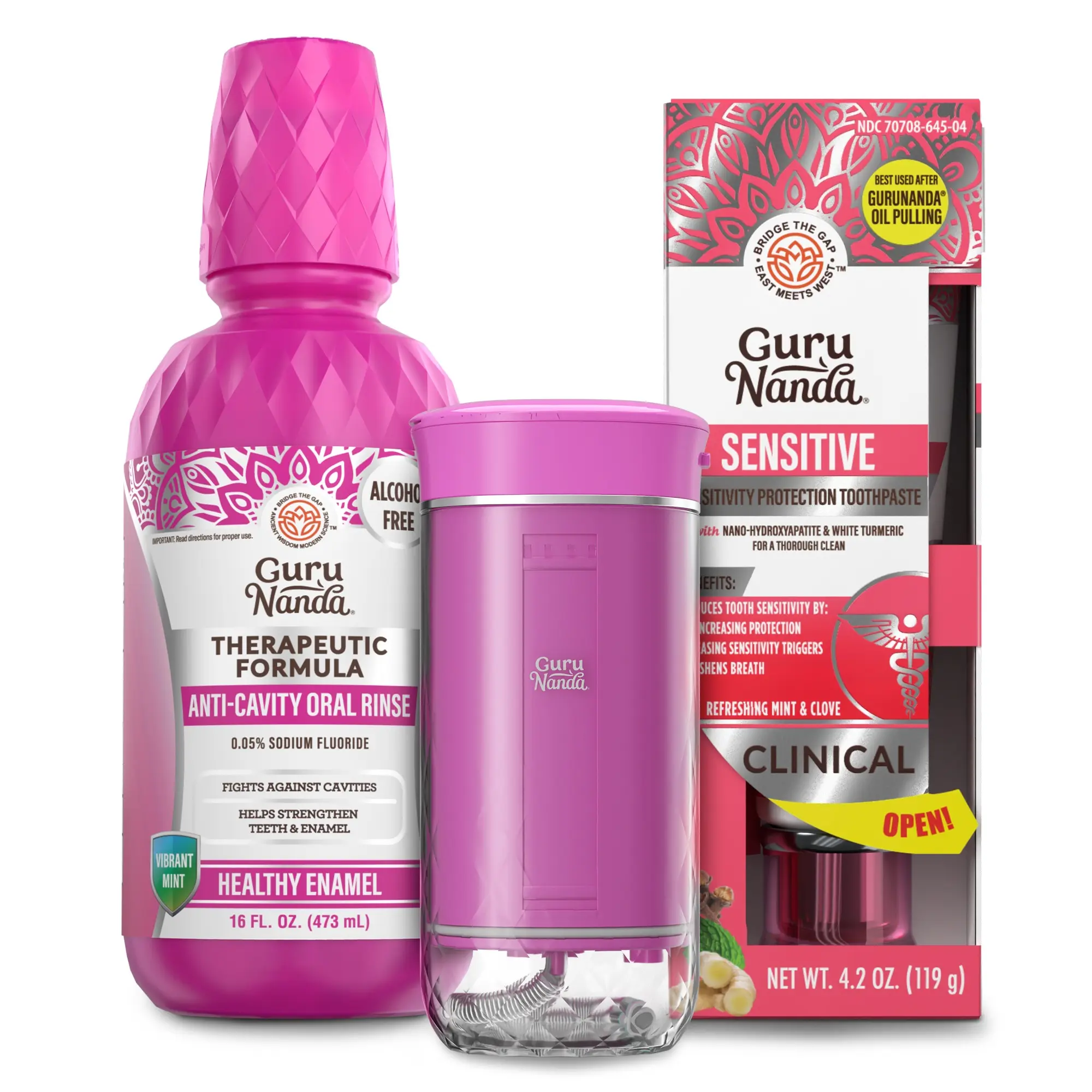 GuruNanda Triple Care Kit