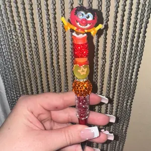 Character Beaded Pen.