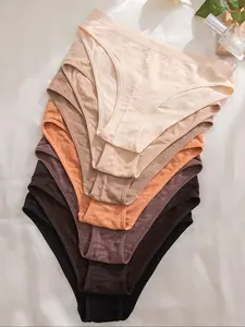 Women's Plain Knicker, Underwear for Women, Soft Comfy Breathable Fit Panty for Daily Wear, Underwear for All Seasons, Summer Wear