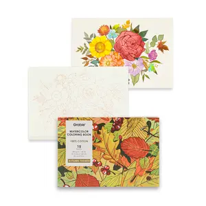 Grabie 15 Sheets 140LB Watercolor Coloring Book, art materials, TiktokShopSpringGlowUp, RefreshedLook