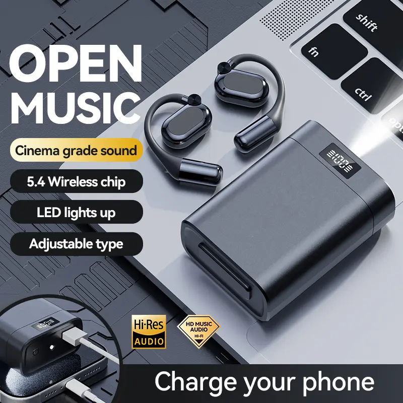 Bluetooth Earbuds with Smartphone Charging Support 45 Hours Playtime HiFi Bass ENC Noise Cancelling Bluetooth 6.0 Sport Design Smart Voice Assistant Headset,back to school,back to school haul
