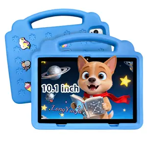 【TikTok Shop Spring New Arrivals】10.1 Inch Android Tablet with Dual Cameras,Shockproof & Dustproof Case, IWAWA Parental Control Learning App,Lightweight Stylish Design, Internet Ready for Daily Family Use, Best Holiday Gift (Adapter Not Included)