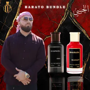 Habibi Barato Bundle | Bharara King + Bharara Scarlet | Eau De Parfum | Unisex Fragrance | 100 ML | Bergamot - Citrus & Sweet Notes