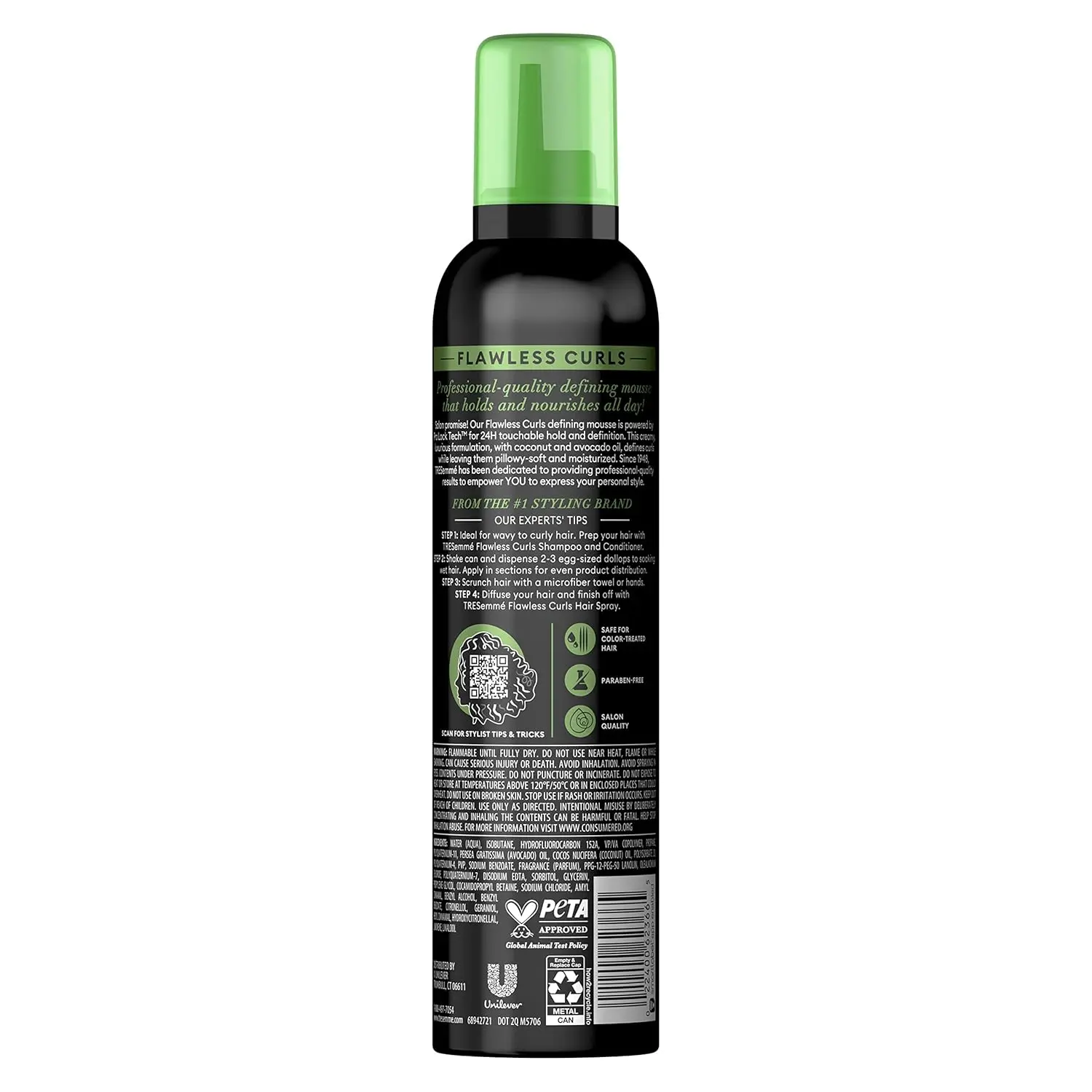 TRESemme Tres Hair Mousse, Extra Hold, 10.5 Ounce
