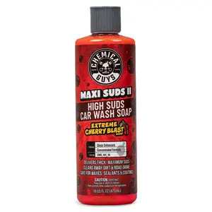 Maxi Suds II High Suds Car Wash Soap - Loads of Thick Suds - Washes Away Dirt and Grime - Enhances Gloss and Shine