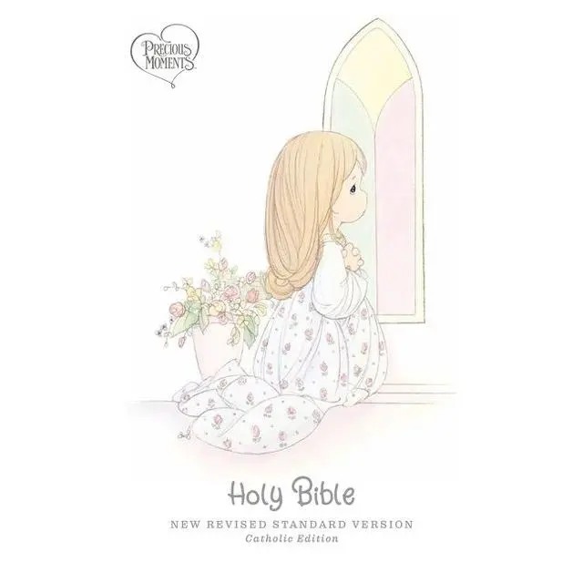 NRSVCE, Precious Moments Bible, Pink, Leathersoft, Comfort Print: Holy Bible by Catholic Bible Press [Leathersoft Book]