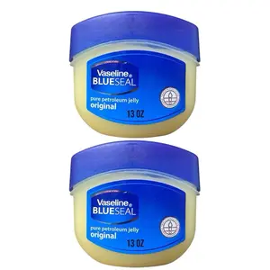 Vaseline Pure Petroleum Jelly Original Pack of 2 - 13 Oz Each Skincare Comfort