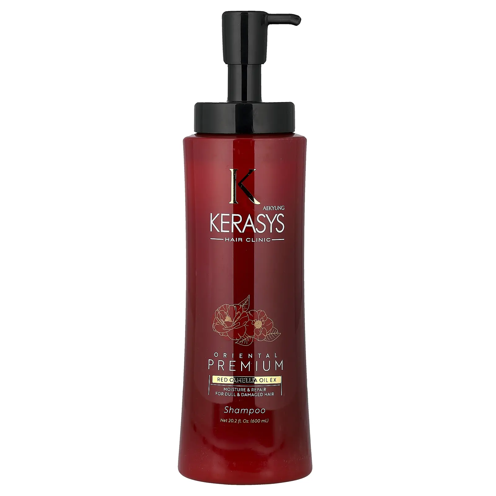 Kerasys Hair Clinic, Oriental Premium Red Camellia Ex Shampoo, 20.2 fl oz (600 ml)