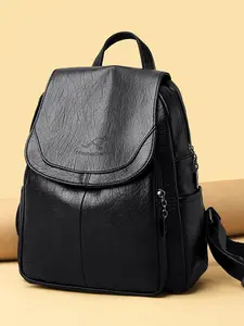Stylish Casual Multi-Compartment Women's Backpack Lightweight, Durable, Minimalist & Unique Retro-Inspired Casual Backpack Business Travel Backpack Traveler Essentials Backpack