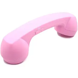 Retro Telephone Handset and Wire -Proof Handset Receivers Headphones for a Mobile Phone with Comfortable Call ()