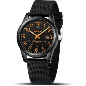 Analog Quartz Sports Watch for Men & Women | 30M Waterproof Nurse Watch with Military Time, Second Hand & Glow Dial