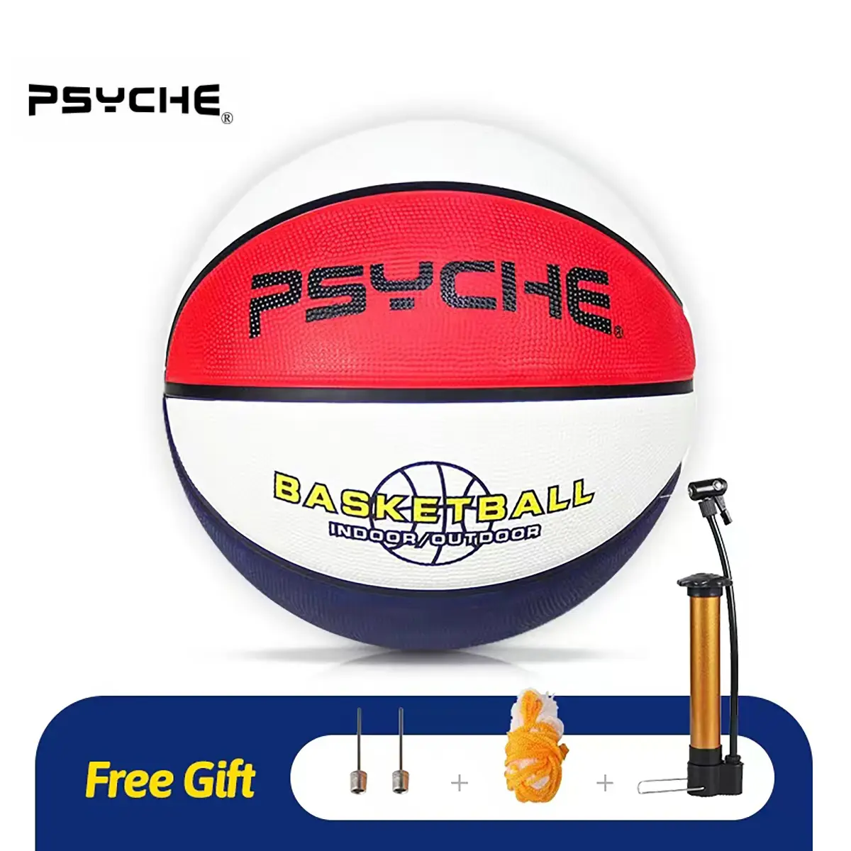 PSYCHE Basketball #6 Premium Rubber Indoor Outdoor Use Gifts For Girls Mini Ball
