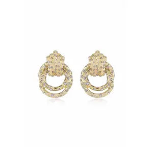 Ettika Only Royalty Crystal Earrings with Elegant Design and Sparkling Accents