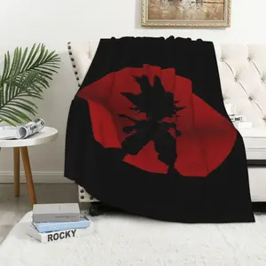 Dragon Ball Flannel blanket with soft, comfortable and lightweight texture for single-sided sofas or beds