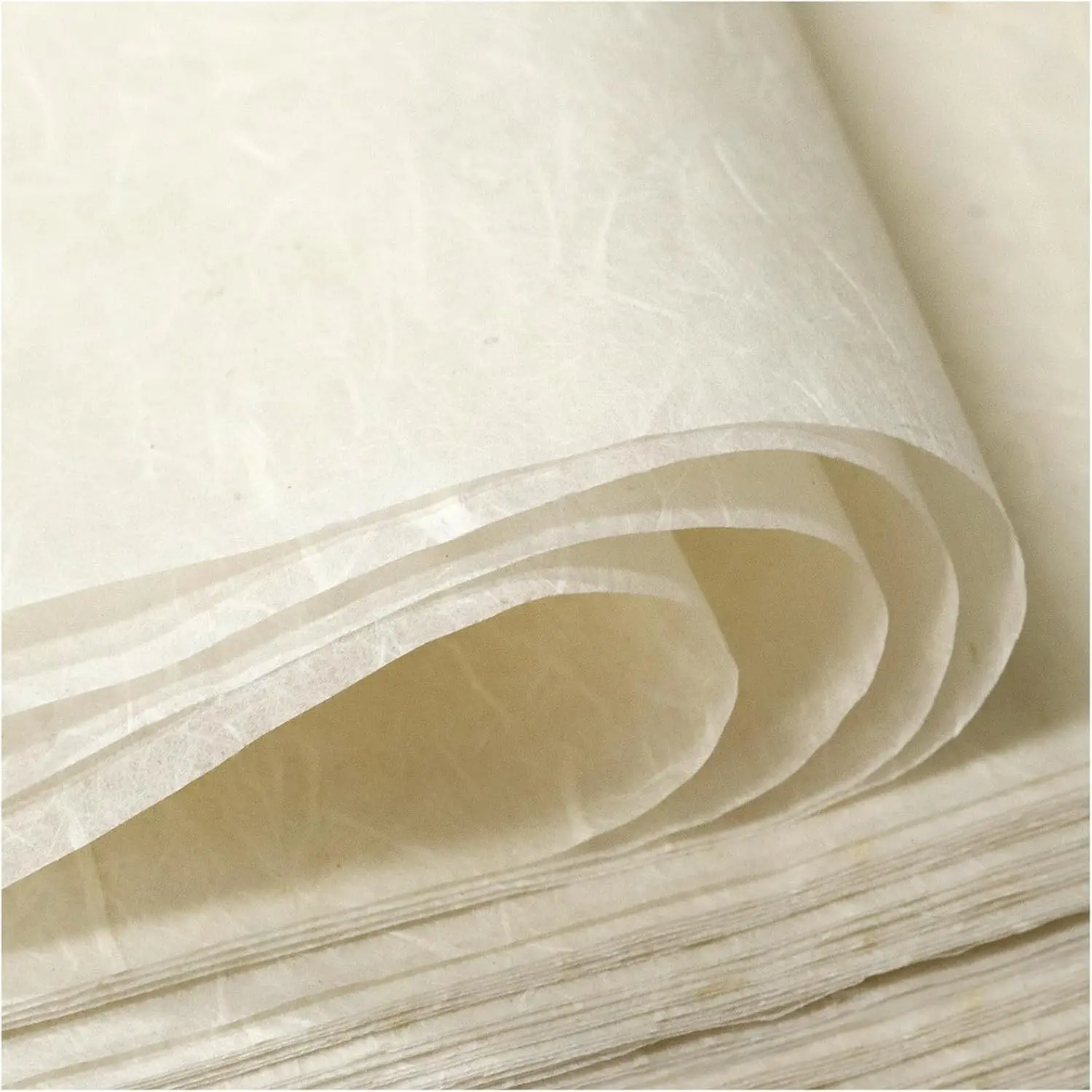 20 sheets of mulberry silk paper and natural fiber rice paper. 7.4x11.4 inch DIY process for writing, painting, decorating, and card making paper, DIY Personalized Cardstock, Art craft paper.