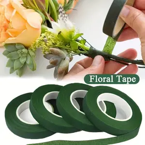 Self-Adhesive Bouquet Flower Wrapping Paper Tape, Bouquet Wrapper, 787.4 Inches Roll, Ideal for DIY Flowers, Wedding Party Decor, Craft Supplies