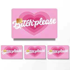 Credit Card Skin Sticker, 4 Counts/set Ultra-thin Waterproof Scratch Resistant Card Sticker, Personalized Bank Card Skin Protector for Outdoor Travel, Decal Sticker, Adhesive Stickers, Customizable Stickers
