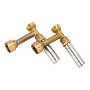 MEASUREMAN Water Hammer Arrestor 3/4"GHT Thread, Water Hammer Arrestor Washing Machine, Toilet Water Hammer Arrestor, Air Hammer Arrestor, 2 Pcs