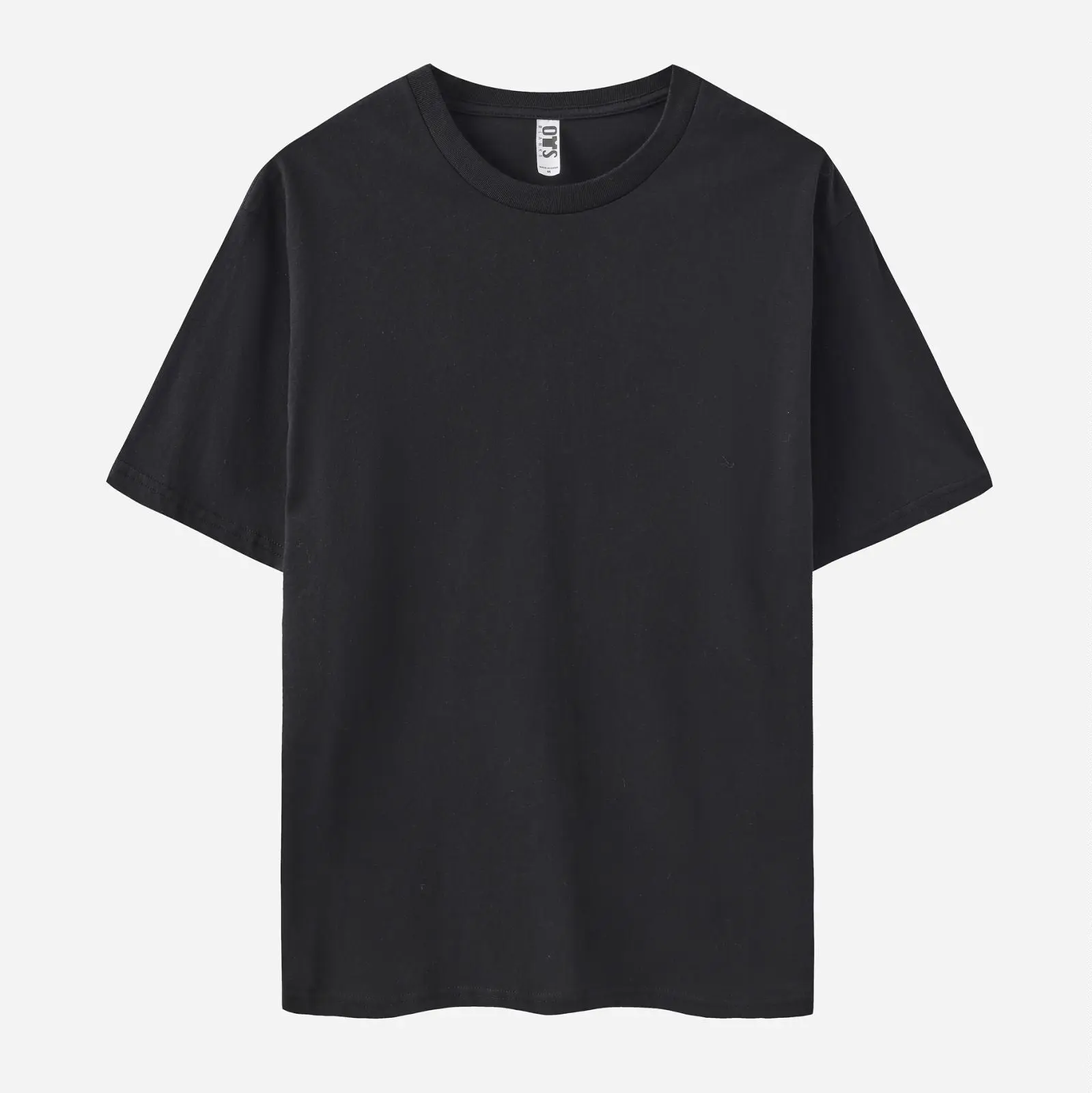 Men's Fitted Plain Round Neck Short-Sleeve T-Shirt - Casual T-Shirts, Classic Menswear Top, Classic T-Shirts