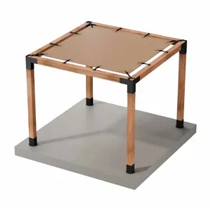 Simpson Strong-Tie SAGE-SHADE10X10T (10' x 10') Outdoor Accents Sage System Sunshade for Pergola, Tan