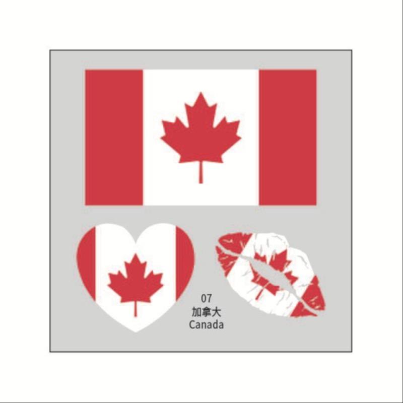 World Cup Football Face Stickers Temporary Tattoos Waterproof Country Flag Decals for Sports Fans Watch Party Game Day Celebration Festival Event Supplies 48PCS