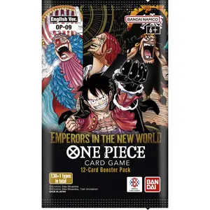 Bandai One Piece Card Game OP-09 Emperors in the New World Pack Secret, Booster Pack Alternate Art and Booster Boxes
