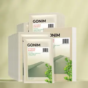 GONIM Hydro Boost Sheet Mask - Deep Hydration Korean Hydrating Facemask Moisturizing Calming Skincare for Dry Skin