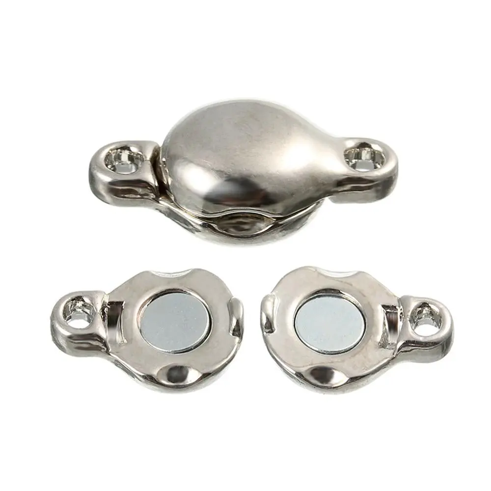 Louleur  Strong Magnetic Clasps For Necklace Bracelets Making Rhodium Plated Buckle Connector