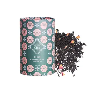 Leung's Cha | Rose Black Tea | Herbal Tea (2oz / 60g)