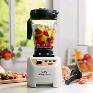 VidaSana High-Performance Blender for Smoothies & Shakes with Vaso Licuadora Includes Accessories for Easy Cleaning & Versatile Blending