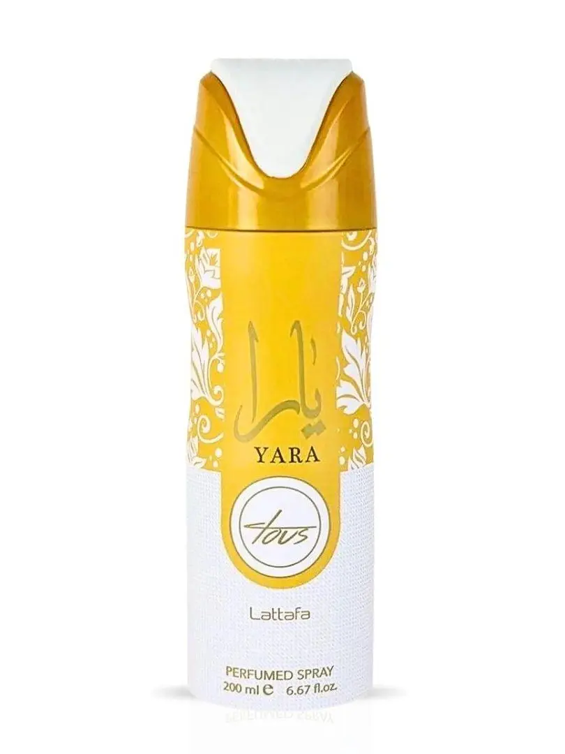 Lattafa Yara Tous Deodorant for Women 200ml / 6.7 fl oz, Coconut, Fragrance