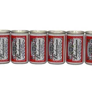 Mini Cans 6 Pack 1998 Anheuser Busch Made in Italy - Budweiser