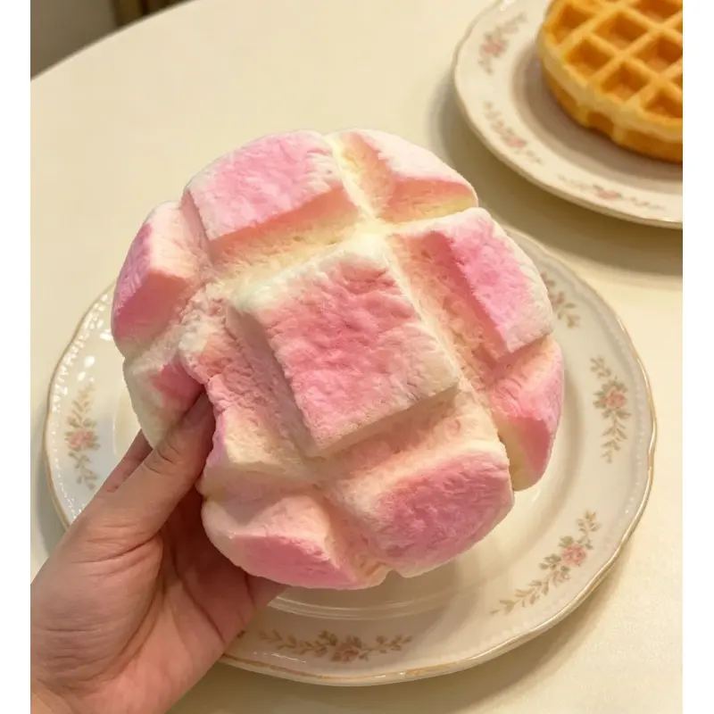 Cute Pineapple Bun Squishy Toy, Slow Rising Stress Relief Bread Squeeze Toy, Kawaii Food-Shaped Fidget Toy for Anxiety Relief & Decor Anxiety Squishies Stress Relief Gadget