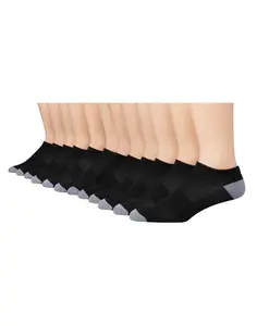 Hanes X-Temp Men's Lightweight Low Cut Socks, Shoe Sizes 6-12, 12-Pairs
