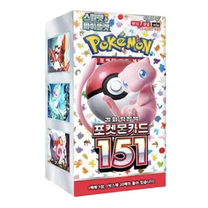 Korean Pokemon 151 Booster Pack/Box Pokemon Trading Card Game