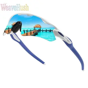 HD Cycling Goggles Windproof Sports Sunglasses for Men & Women, UV400 Anti-Glare Professional Outdoor Eyewear, Lightweight Shatterproof Sports Glasses Ideal for Cycling, Running, Marathon, Mountaineering, Fishing & All Outdoor Activities