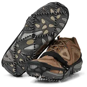 Snowshoe Bindings, 1 Pair 360-Degree Anti Slip Grip on Snow, Ice & Multi-terrain Surfaces Snowshoe Binding, Unisex Sports Equipment