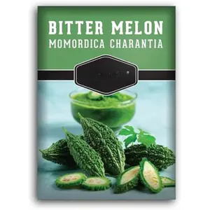 Bitter Melon Seeds for Planting – Bitter Gourd , Non-GMO Vegetable Seed Variety – Survival Garden Seeds (1 Pack)