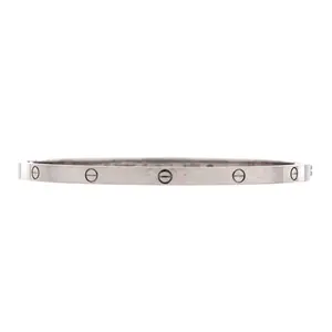 Pre-owned Cartier Love Bracelet 18K White Gold Small by Rebag