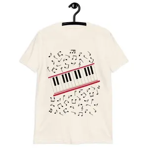 Michael Jackson Beat It T-shirt unisex, Piano & Music Notes Shirt