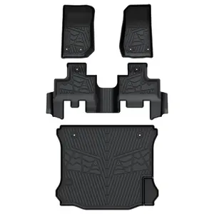 Lasfit fit for 2014-2018 Jeep Wrangler JK Floor Mats or Cargo Mat, For 4 Doors Only