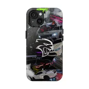 Hellcat Redeye SRT Tough Phone Case, Car Collage Fan Protective Cover For iPhone 11-17 Pro Max/Plus & Samsung Galaxy S23-S25