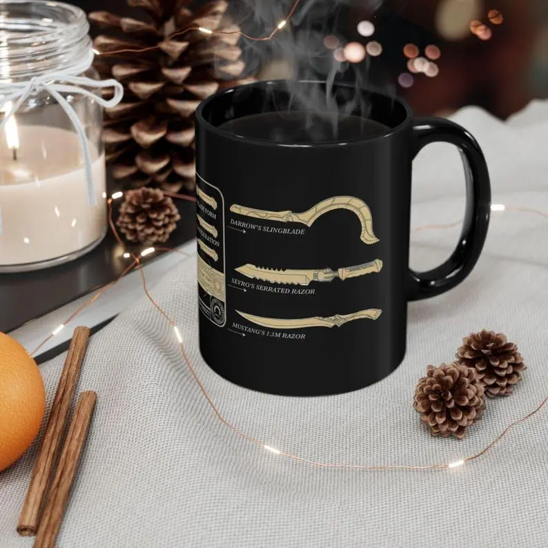 Red Rising Razor Weapon System Mug  11oz 15oz