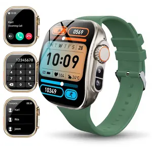 2025 New Fashion Smart Watch, Wireless Calling/Dial, 100+ Sport Mode, Calling Reminder and Rejection, Message Reminder, IP67 Waterproof, Smart Watch for Android iPhone Devices, Activity Tracker for Men Women, Wearable Devices, Fall Gift