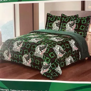 Soft Mexican Sherpa Blanket & Pillow Cases