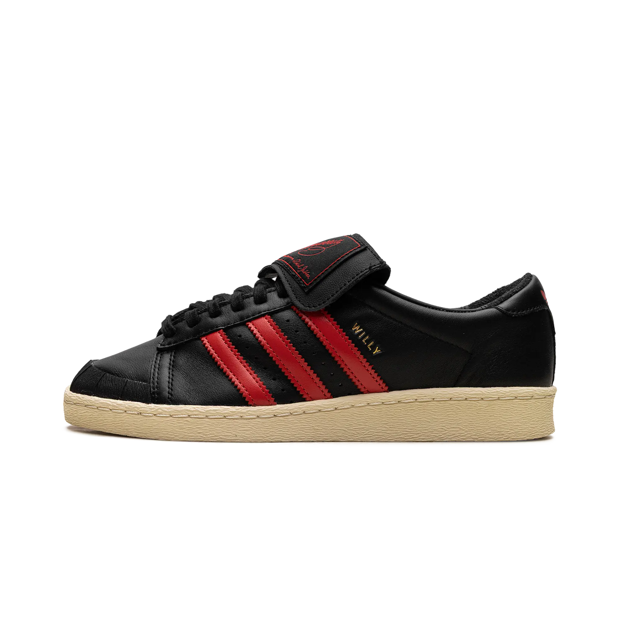 Adidas X Willy Chavarria Jabbar Low "Black/Red" JP6111