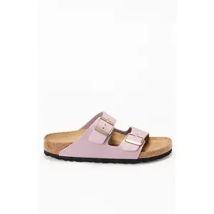 Birkenstock Women's Women's Arizona Slide Sandal Faded Purple - Multicolor