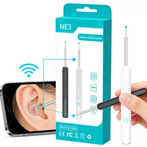 Visible Earpick Rechargeable earwax cleaning tool USB Charging for Enhanced Ear Cleaning Experience ear wax removal tool festival gift ear wax removal camera tiktokshopblackfriday