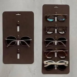 Glasses Storage Display Hanging Bag Sunglasses Wall Hanging Pouch Eyewear Organizer Holder 3/5 Layers Dustproof Home Room Closet Accessories